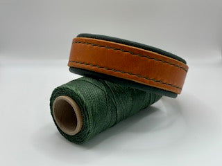 Fettleder Halsband "Stabil"