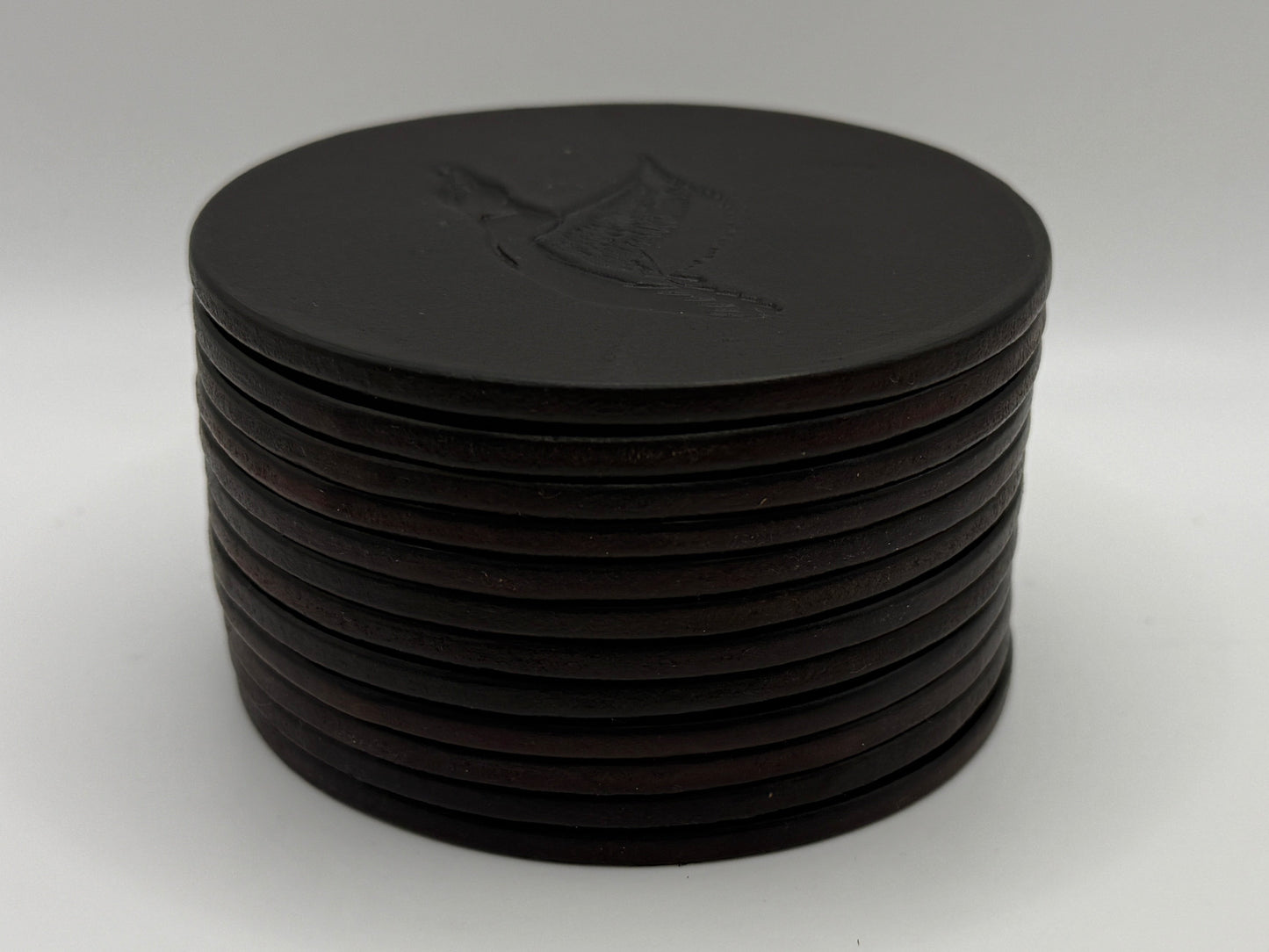 Untersetzer aus Leder