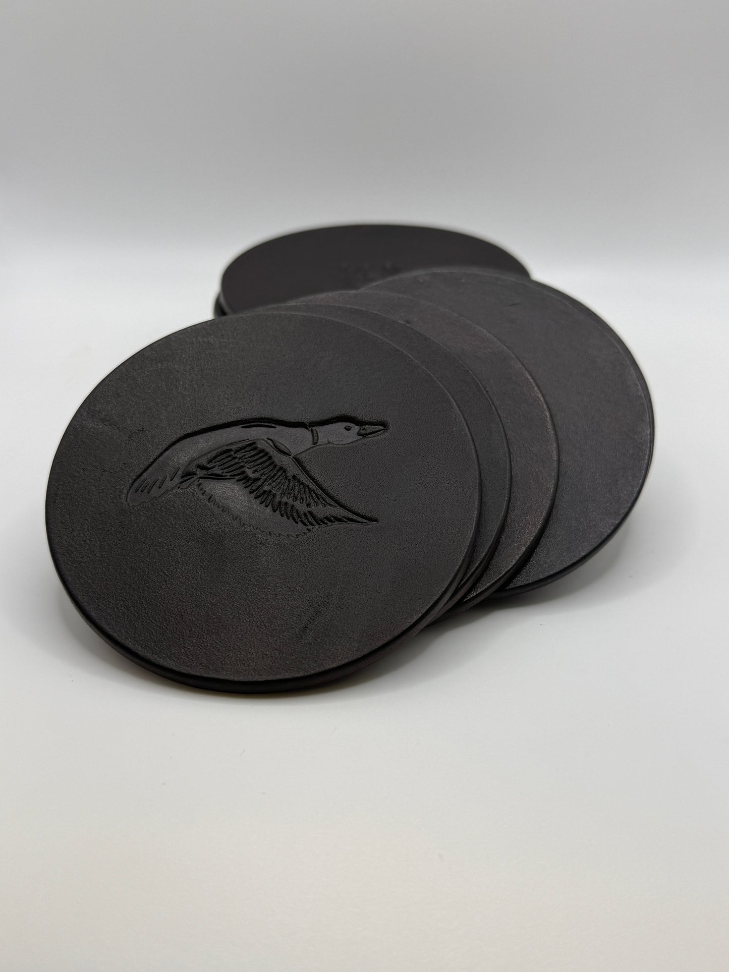 Untersetzer aus Leder