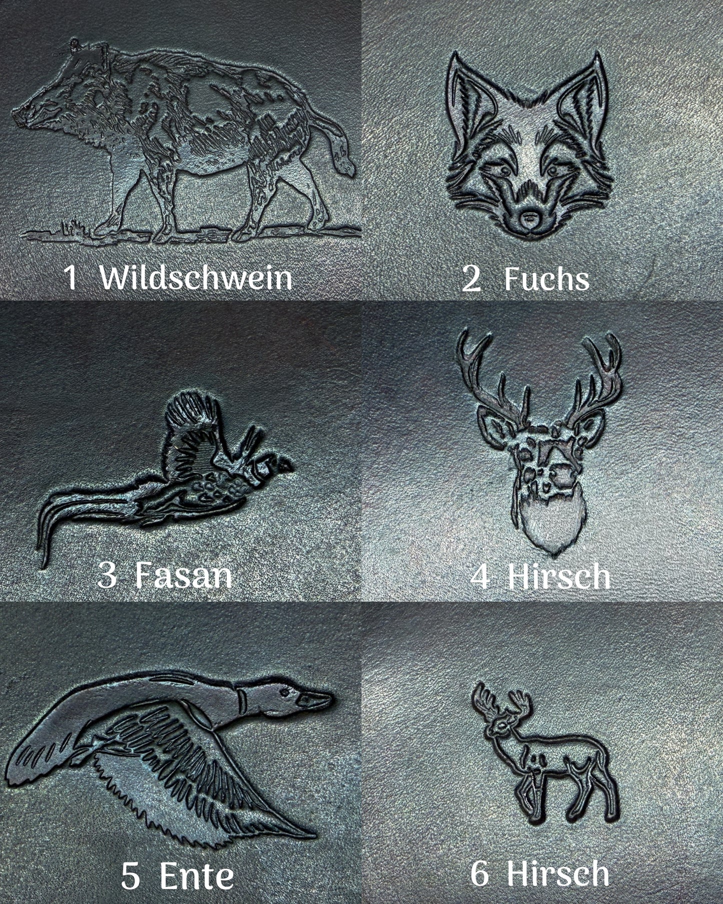 Untersetzer aus Leder