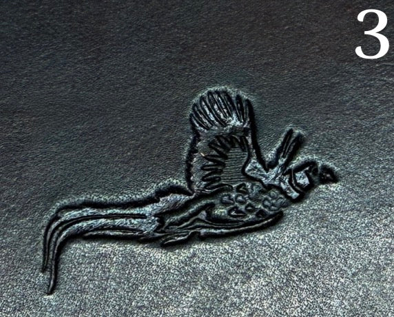 Untersetzer aus Leder